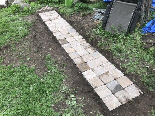 Pavers in!