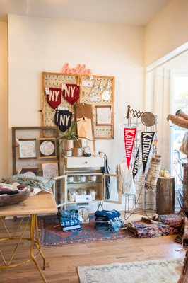 Americana designs abound in our Katonah, NY flagship store! Come shop our handmade, vintage, and antique home good / home decor items!