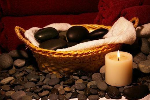 Melt away your stress and soreness with a hot stone massage today.