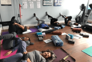 Therapeutic Yoga at a Chiropractic office