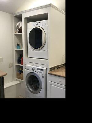 Stacked Dryer and Washer