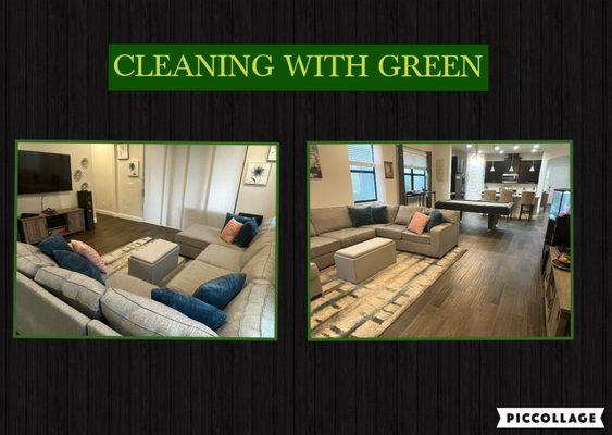 Cleaning With Green