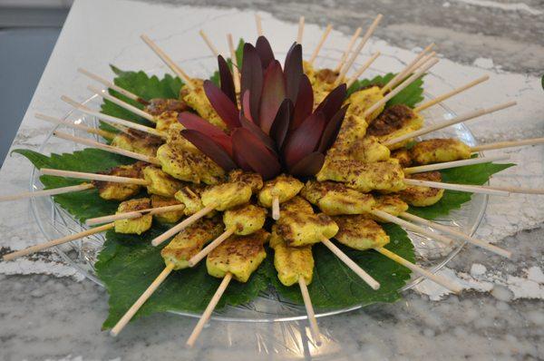 Joojeh chicken skewers