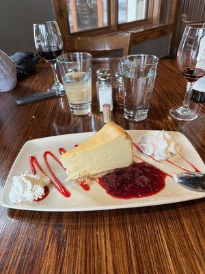 Cheesecake - nice presentation!