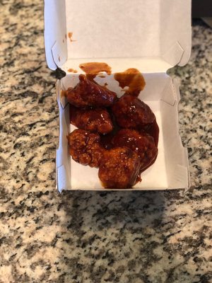 Boneless Wings Honey BBQ