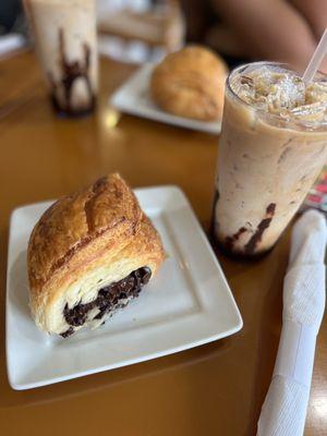 CHOCOLATE ALMOND CROISSANT