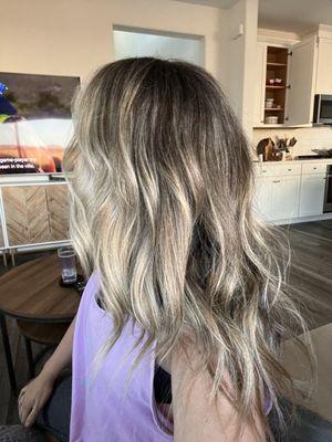 Hair color by Kelly