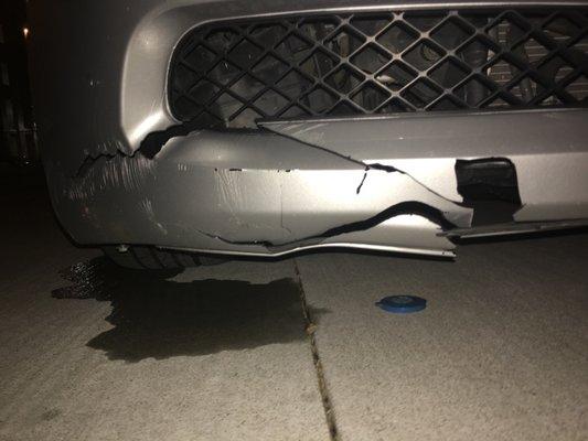 I had hit a raccoon a little while back