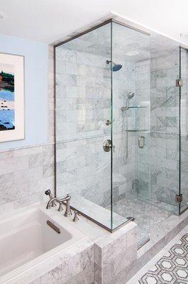 Frameless Shower Enclosure