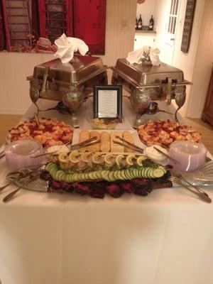 In house catering event