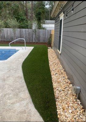 Good drainage is vital around your backyard pool