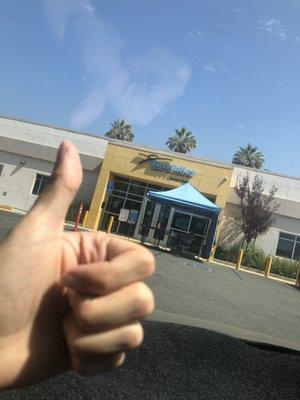 Thumbs up for a great appointment today. Was seen at appointed time, and my medical concerns were professionally addressed by everyone