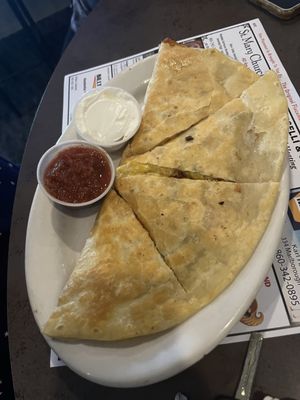 Chicken Chicken & Cheese Quesadilla