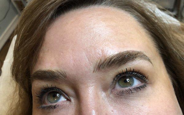 Microbladed brows by Donna Viti