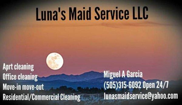 We offered Residential, Commercial and Daycare Deep Cleaning. 
Monthly, Weekly and Daily Cleaning Services.
24/7 always Open