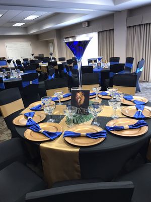 Business Launch And Book Signing Head Tablescape