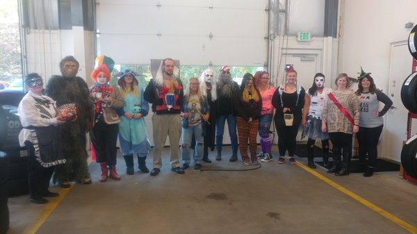 Employee Halloween contest