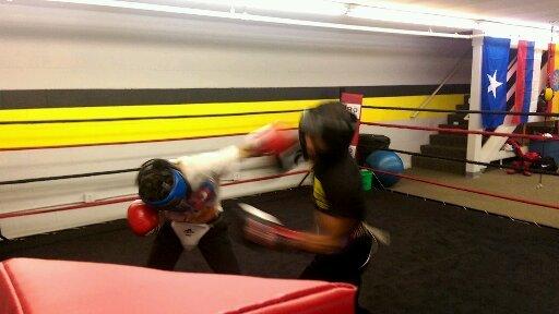 Little sparring.