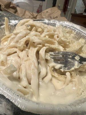 Alfredo yum!