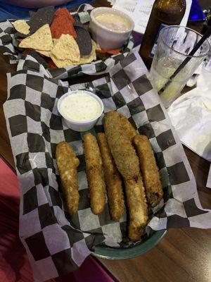 Fried pickles