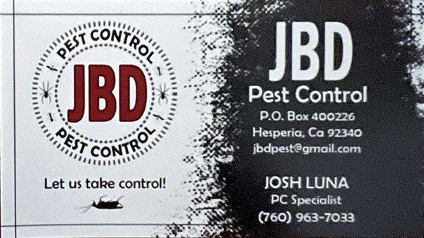 JBD Pest Control