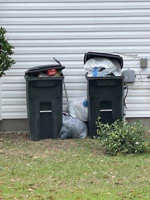 Trash my neighbors like to pile up in their yard and Phillips does nothing about it