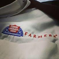 Always wearing our logo, everywhere we go!! Prideful and Happy to Represent Farmers Insurance