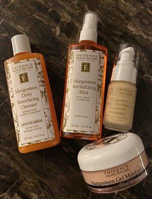 We are now an authorized retailer for Eminence Organic Skin Care!