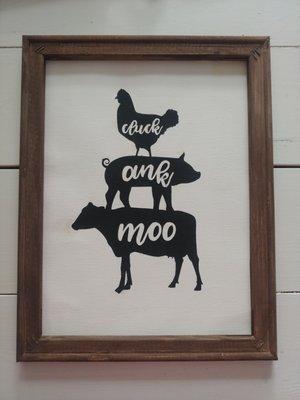 Learn how to create farmhouse signs like this.