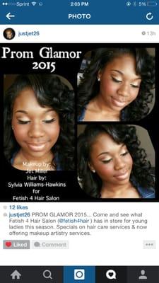 Make-up available 
 Styling before Proms, weddings , photo shoots.. We travel also