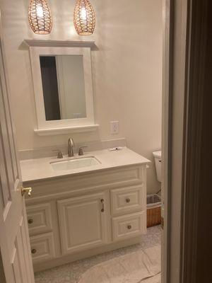 Bathroom remodel