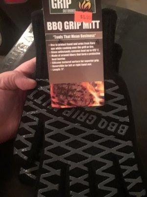 Some of my purchases...silicone grip oven mitt $5.99.