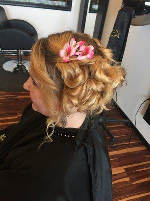 Special occasion updo