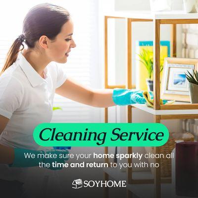 Keep your home looking its best with our top-notch cleaning services.