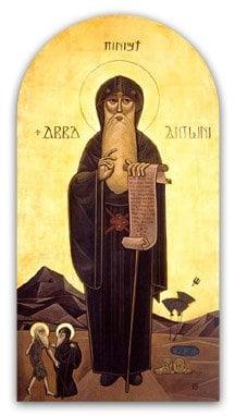 Icon of our Patron St. Anthony of the Desert