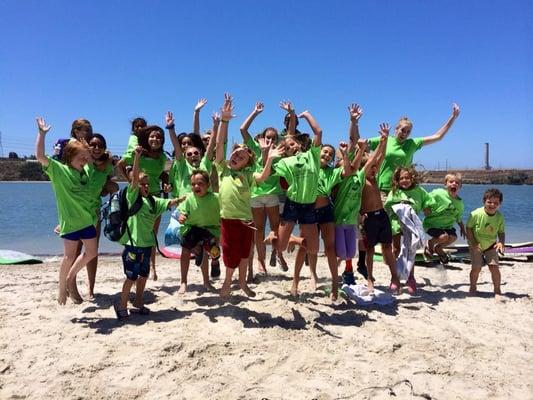 Kids Stand Up Paddle Party