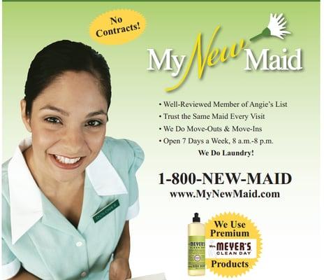 MAID SERVICE FOR $69.00