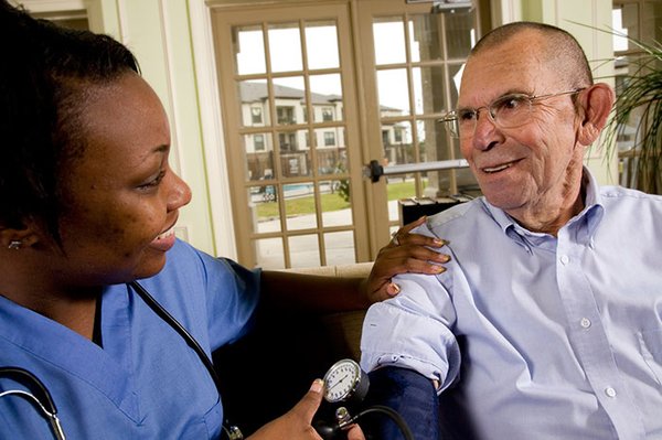 A Caregivers with a smile!