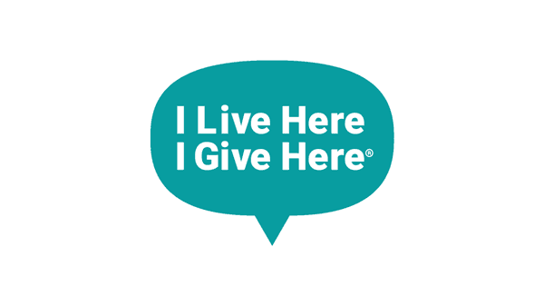 I Live Here I Give Here logo