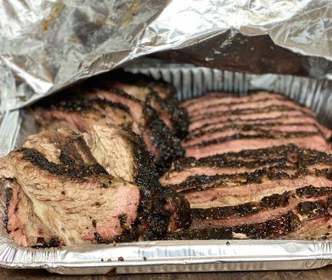 Amazing Texas smoked brisket!!