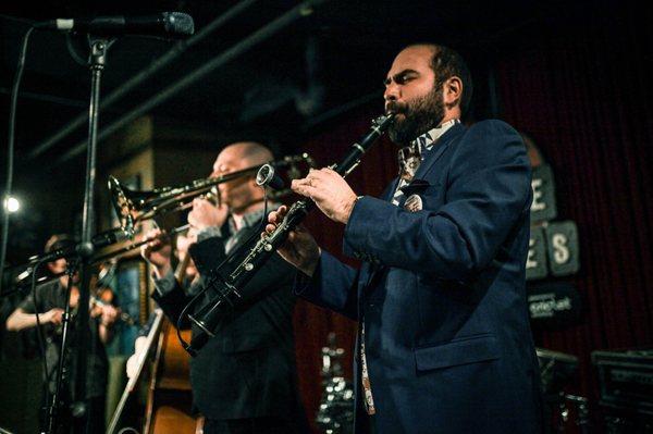 Ezekiel's Wheels Klezmer Band at the House of Blues for Global Arts Live's CRASHFEST