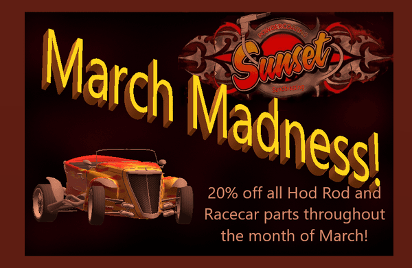 All March long!