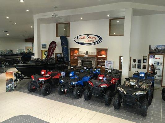 Power Sports Abrams and Polaris Atv's