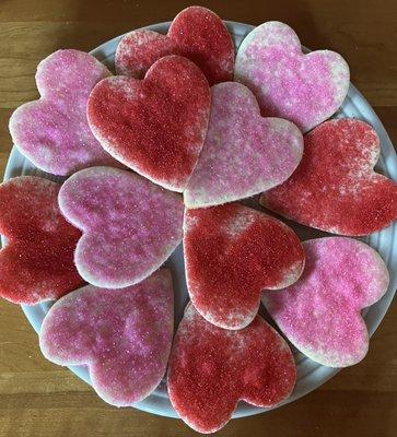 Valentine cookies