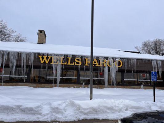 Winter time at Wells Fargo!