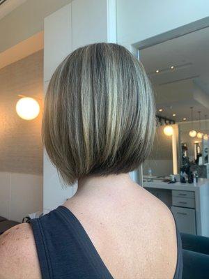 Color, cut and style by Crystal Imperato @hairlover603