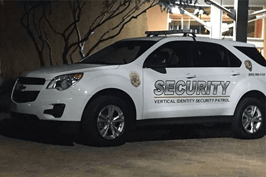 Vertical Identity Security Patrol Vehicle