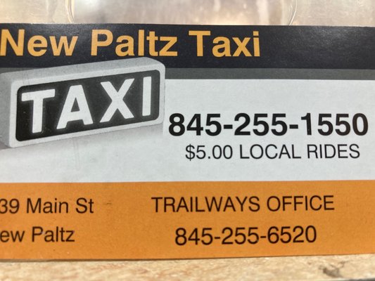 New Paltz Taxi