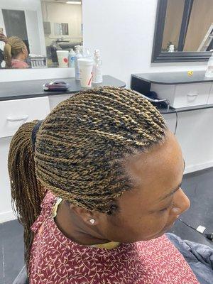 Twist braids