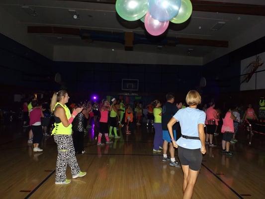 Zumbathon in Neon 2014 Benefiting Loving Lane hosted by Zumba by Corene